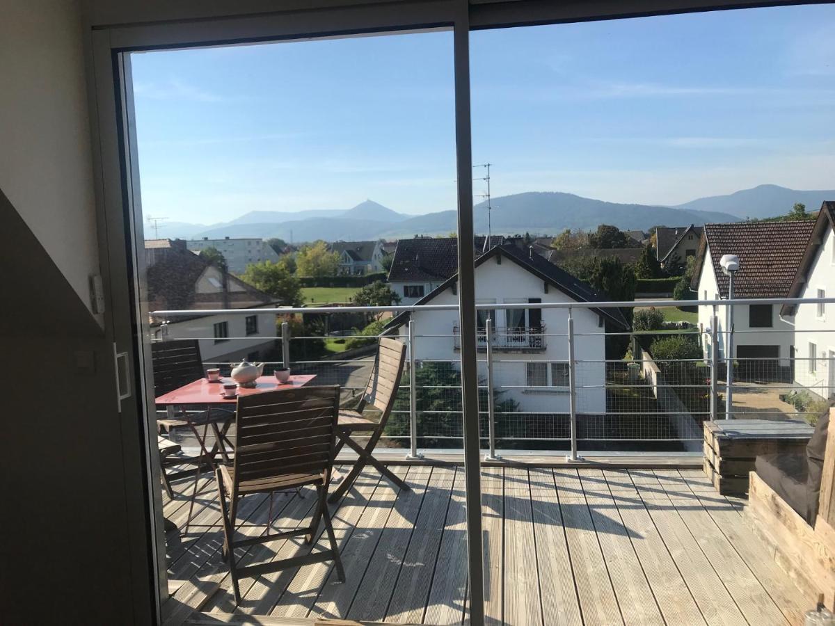Appartement Chaleureux Et Lumineux Avec Vue ! Au Centre Alsace 셀레스탓 외부 사진